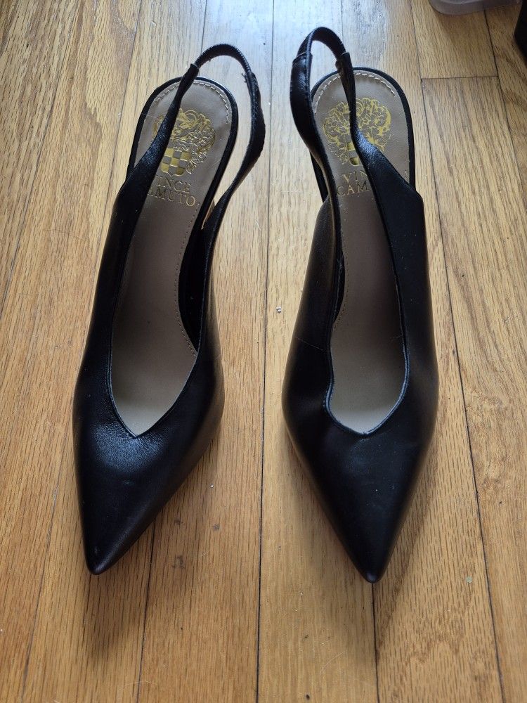 Vince Camuto Black Heels (size 8, 38)