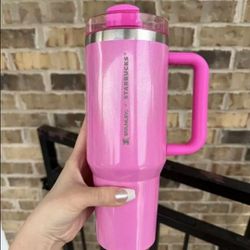 STARBUCKS X STANLEY  PINK 40oz Brand New With Tags