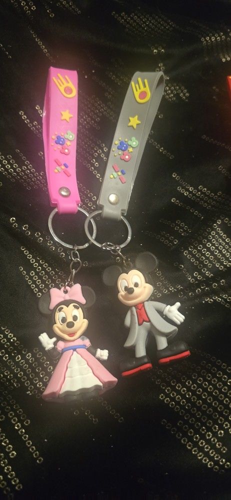 Key Chains With Cute Characters
