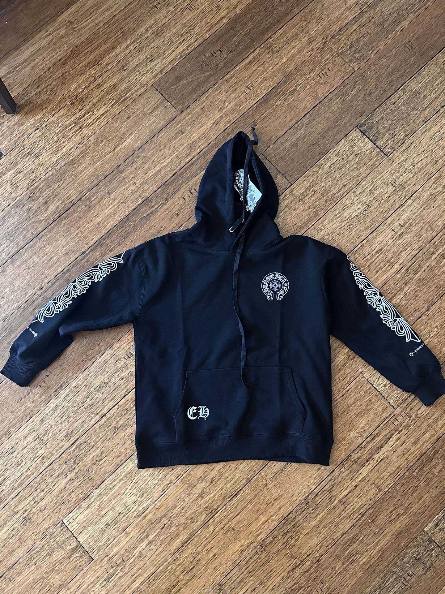 Brand New Chrome Hearts Black Hoodie Medium