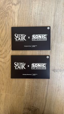 Secret Lair X Sonic The Hedgehog Magic Rainbow Foil