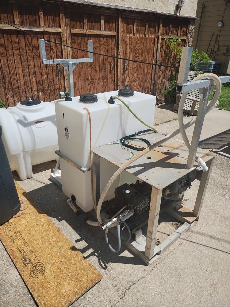 Pressure Washer/Softwash Skid