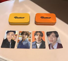 BTS Photo cards - Butter, Limited Edition Butter Cases