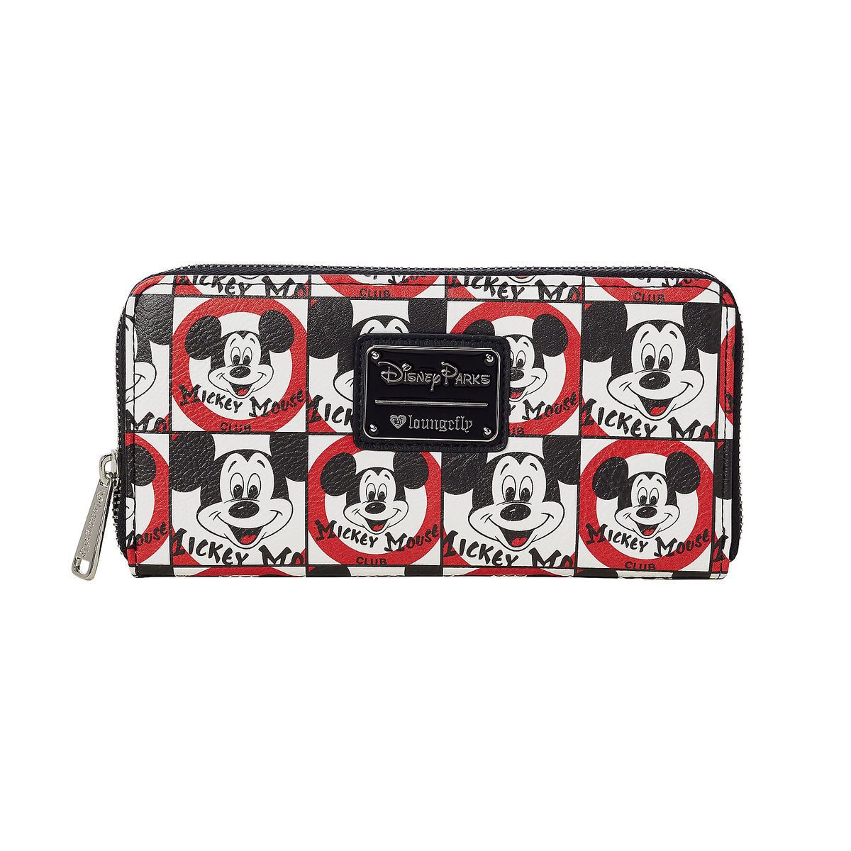 DISNEY PARKS LOUNGEFLY WALLET THE MICKEY MOUSE CLUB