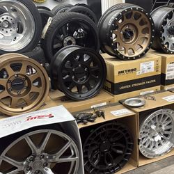 17” OFFROAD WHEELS METHOD AREAN FUEL KMC ON SALE-WE FINANCE NO CREDIT OK