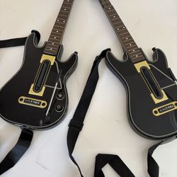 2 Wireless Guitar Heroes With Strap Only