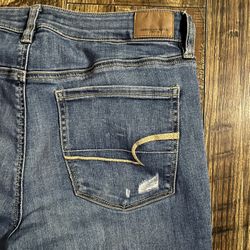 American Eagle Blue Jeggings