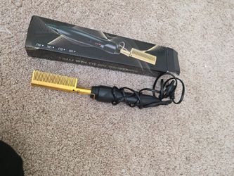 Electric Hot Comb Hair Straightener