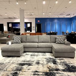NEW 💫 Extra Large Double Chaise Sectional by Ashley 🛋️