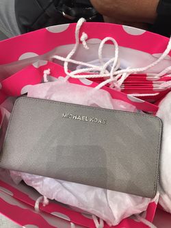 Michael Kors wallet brand new with tags Jetset PearlGrey