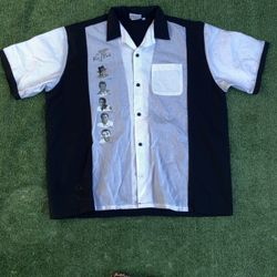 Vintage Frank Sinatra Button up
