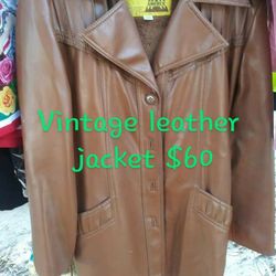 Vintage Leather Jacket 