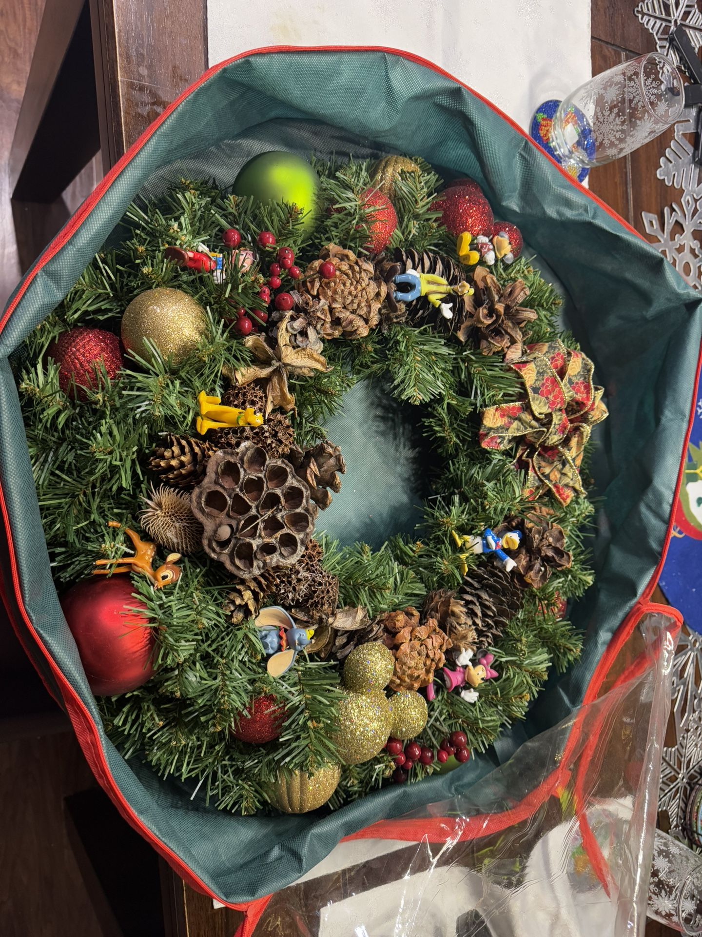 Disney Xmas Wreath