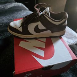 Brown NIKE DUNKS Low