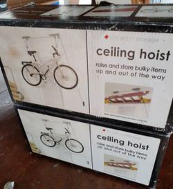 2 BICYCLE CEILING HOIST