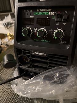 welder titanium unlimited 200 new in box