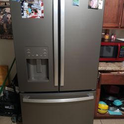 Fridge & Slide Door Freezer