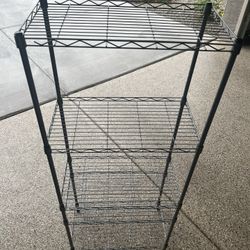 Grey Metal Rack
