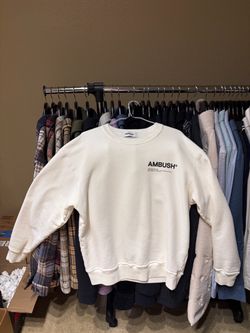 Moving Sale – AMBUSH Workshop Exclusive Crewneck Sweatshirt (Medium) – Made in Japan | OBO