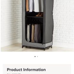 Double Zip Up Hanging Closet 