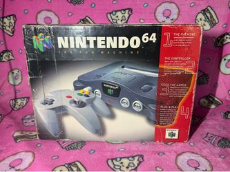 Nintendo 64 (Box & Styrofoam Only) (N64)