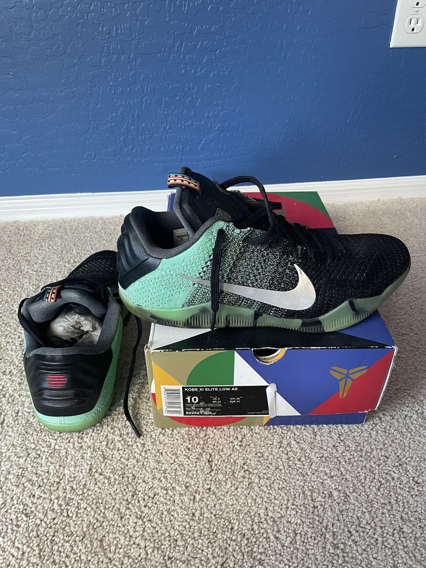 Mens Nike Kobe Elite Low XI AS Size 10