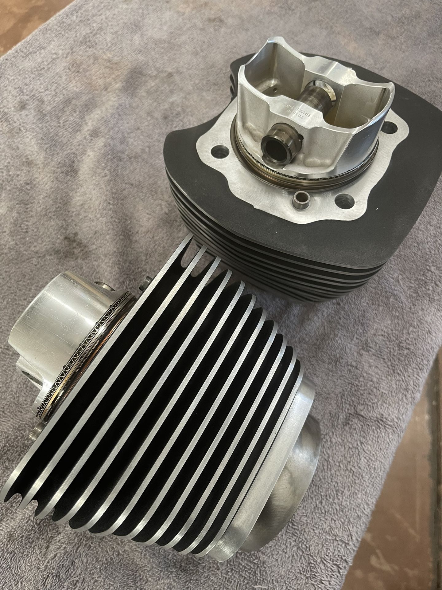 S&S Cycle Cylinders, 3.937" Bore w/ Carrillo Pistons Perf Upgrade for 96”&103”
