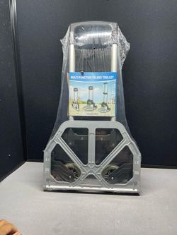 Multi-functional folded trolley
