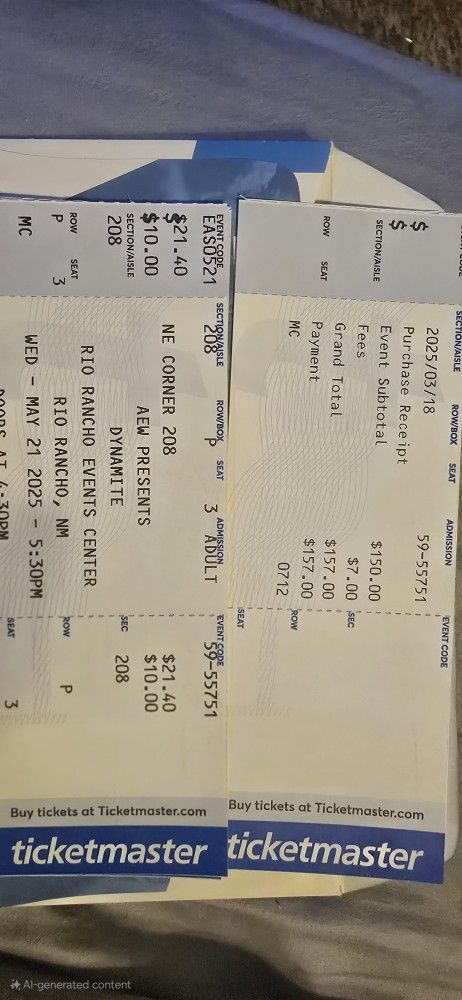 Aew 5 Tickets