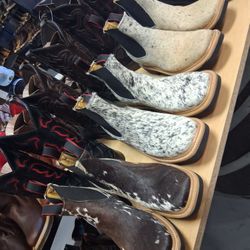 Botines De Piel De México Cómodas Rodeo 
