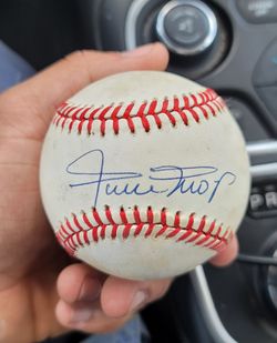 Willie Mays Autographed Official National League Baseball