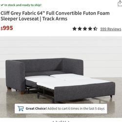 FULL SLEEPER CONVERTIBLE LOVESEAT
