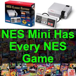 NES Classic Loaded With EVERY NES Game - (796 NES Games!) 
