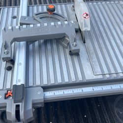 Wet Saw 7” Ridgid New 