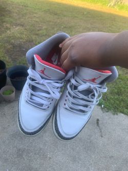 Jordan 3 fire red