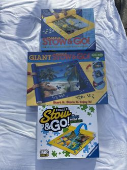 Stow and Go Puzzle Holders
