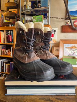 Sorel Kaufman boots mens 10 - made in Canada