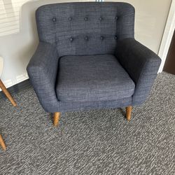 Cozy Navy Armchairs
