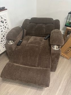 reclinable massages and heater chair