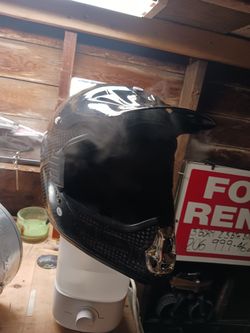 Carbon Fiber Helmet  Size Large 