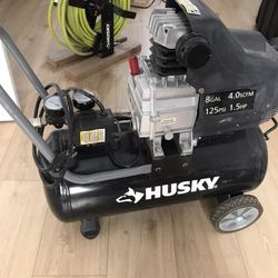 Great Deal** Air Compressor, Hose And Reel 