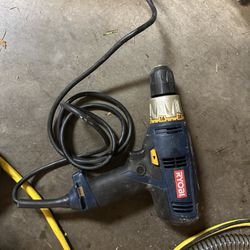 corded Ryobi variable-speed drill/driver 