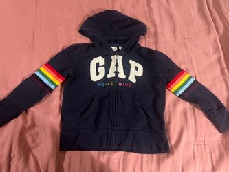 Gap full zip up sweater 6/7 small