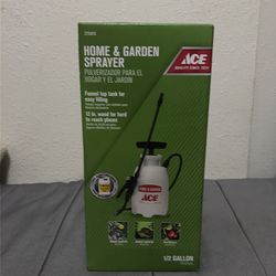 Ace 1/2 gal Sprayer Tank Sprayer Multi-purpose poly sprayer for the home and garden.
