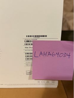 NEW Sealed Apple Mac Studio M3 Ultra 256GB RAM 2TB SSD