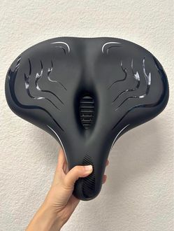 Haoqi Bike Seat Cushion for Men & Women Oversized Bike Saddle Compatible with City, Electric, Statio