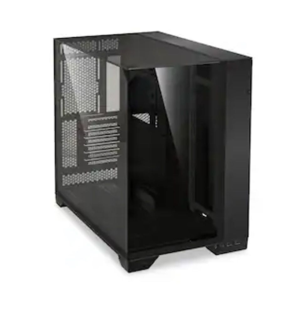 Lian Li - O11 Vision Black Aluminum / Steel / Tempered Glass ATX Mid Tower Computer Case ----- O11VX - Black