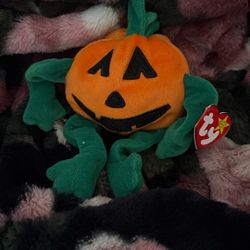Pumkin Beanie Baby