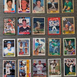 1980s 1990s HOF Superstar Star ROOKIE Baseball Cards Lot of 20 Total DIFFERENT 1984 Topps Mattingly