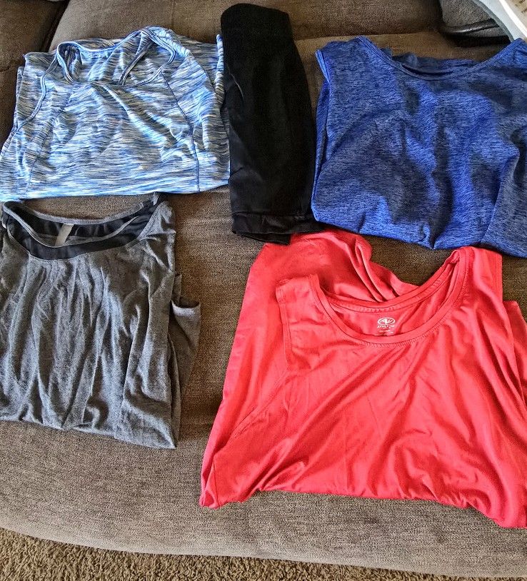 Women's Tank Tops And Bike Shorts